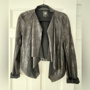 Textile suede light jacket